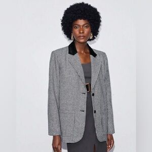 Vtg 𝅺DAVID N. 100% Wool Blazer Jacket Womens size 12